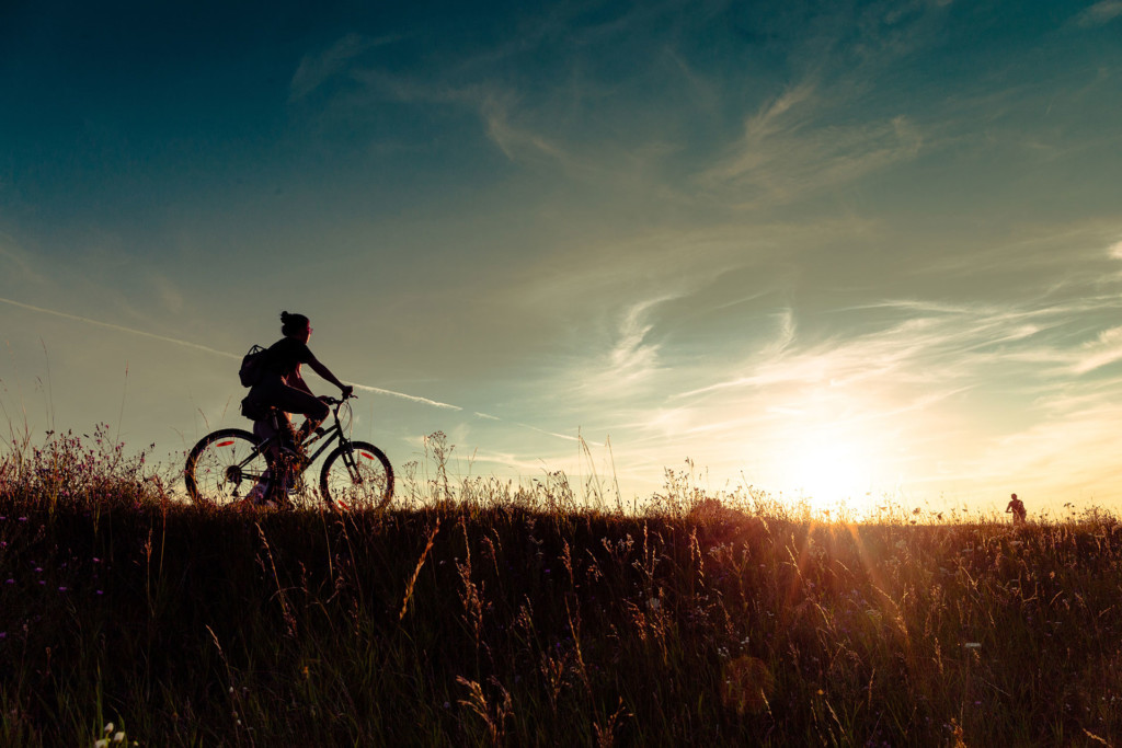 Fahrrad Abendsonne Unsplash