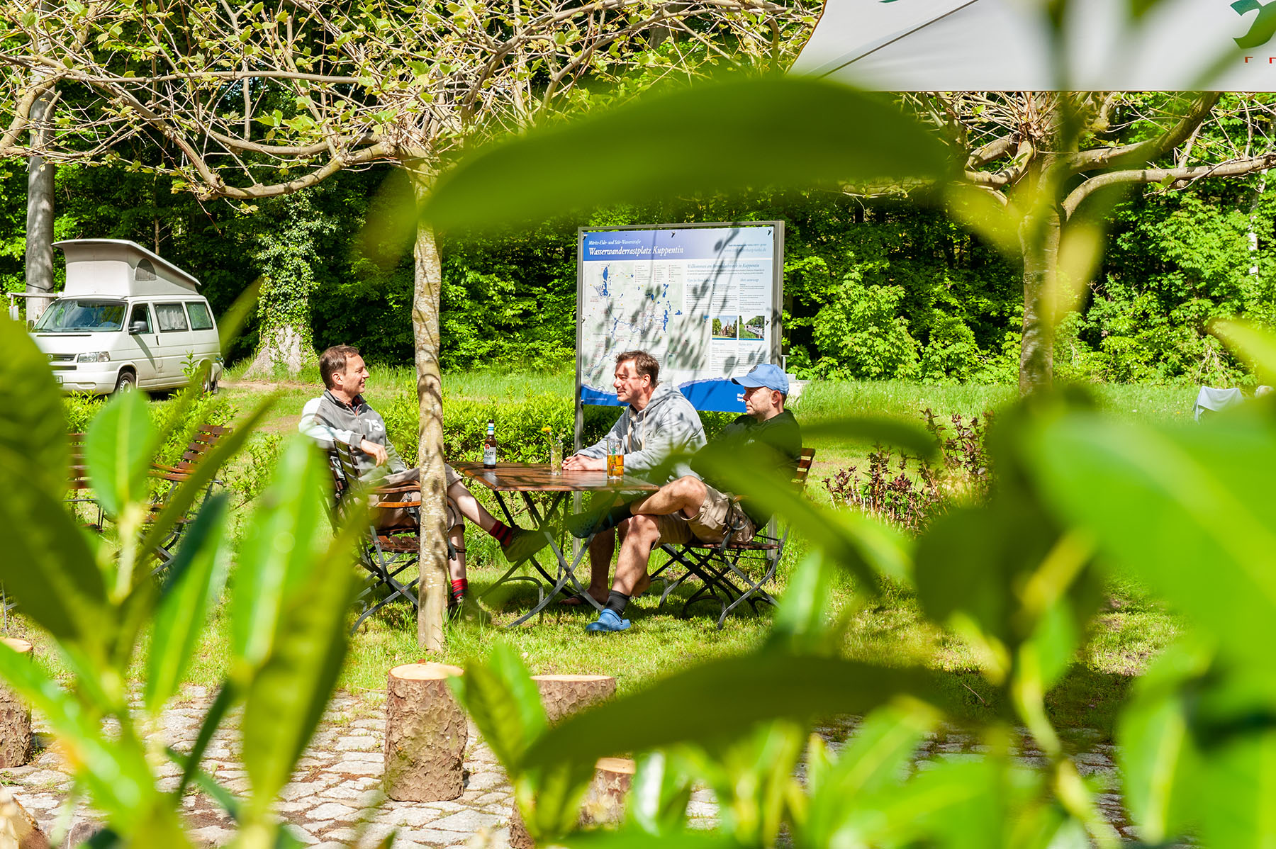 chillen im biergarten bermudadreieck