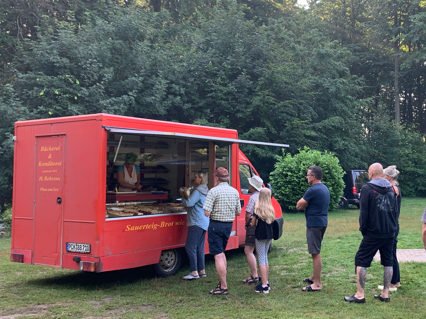 baeckerei behrens plau am see campingplatz